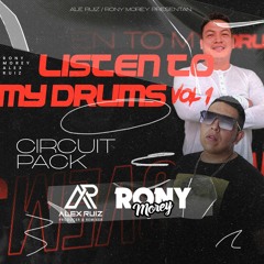 LISTEN TO MY DRUMS VOL. 01 (Rony Morey & Alex Ruiz)(CLICK BUY PAYPAL)