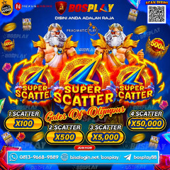 DAFTAR BOSPLAY AGEN SLOT GACOR | PRAGMATIC PLAY |GATES OF OLYMPUS SUPER SCATTER