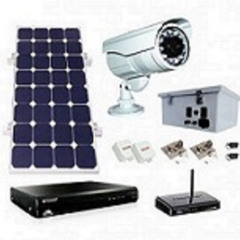 Solar Powered Wireless Security Camera System