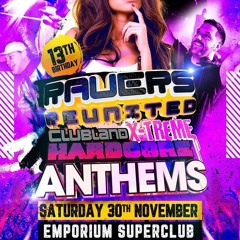 Squad-E & MC Korkie @ RR - Clubland Xtreme - Hardcore Anthems (30/11/2019)