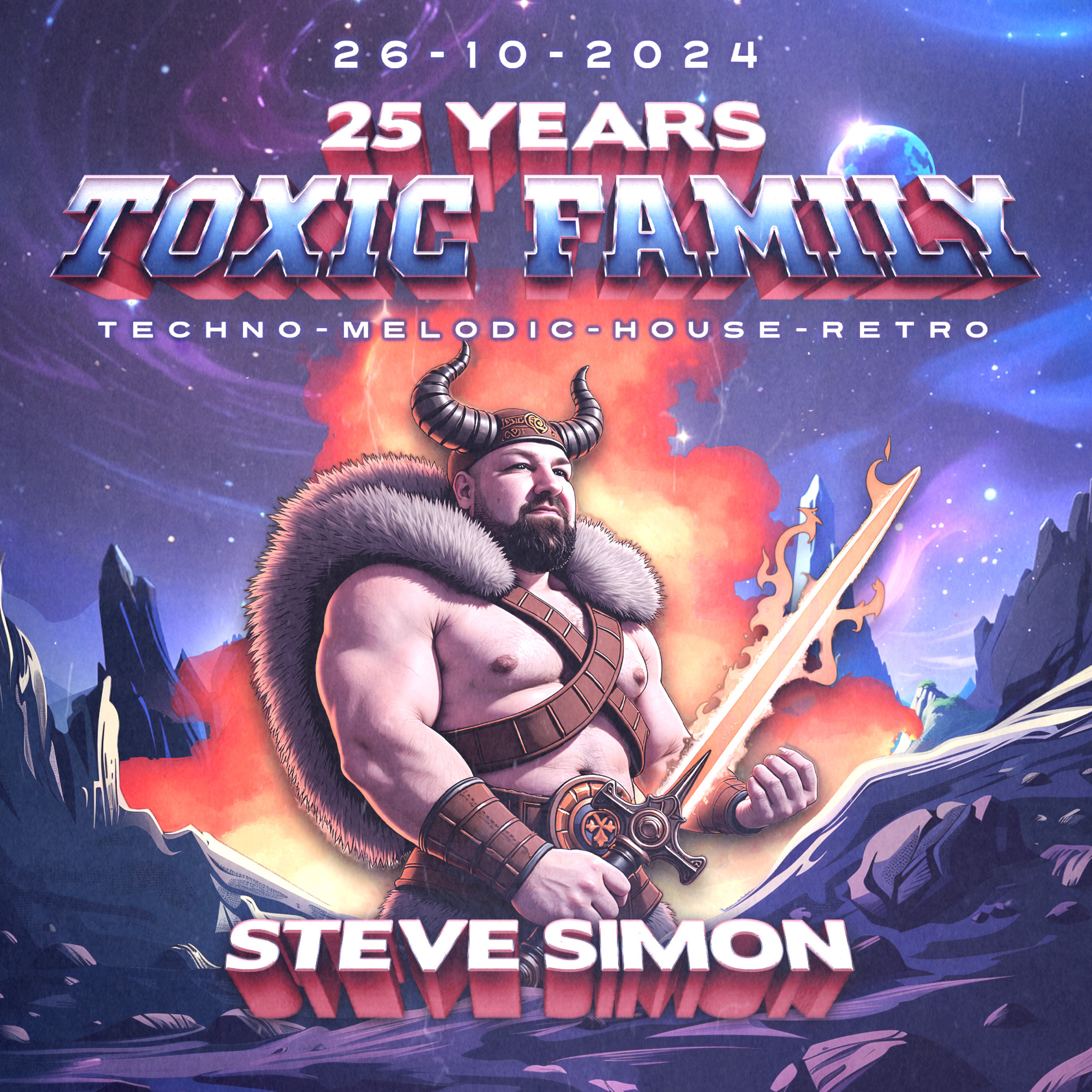 26-10-2024 - Steve Simon | 25 Jahre Toxic Family @ Tanzhaus West, Frankfurt episode artwork