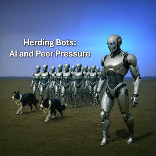 Herding Bots: AI and Peer Pressure