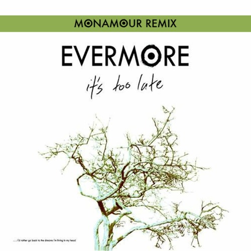 Evermore - It's Too Late (Monamour Radio Edit) BUY = FREE
