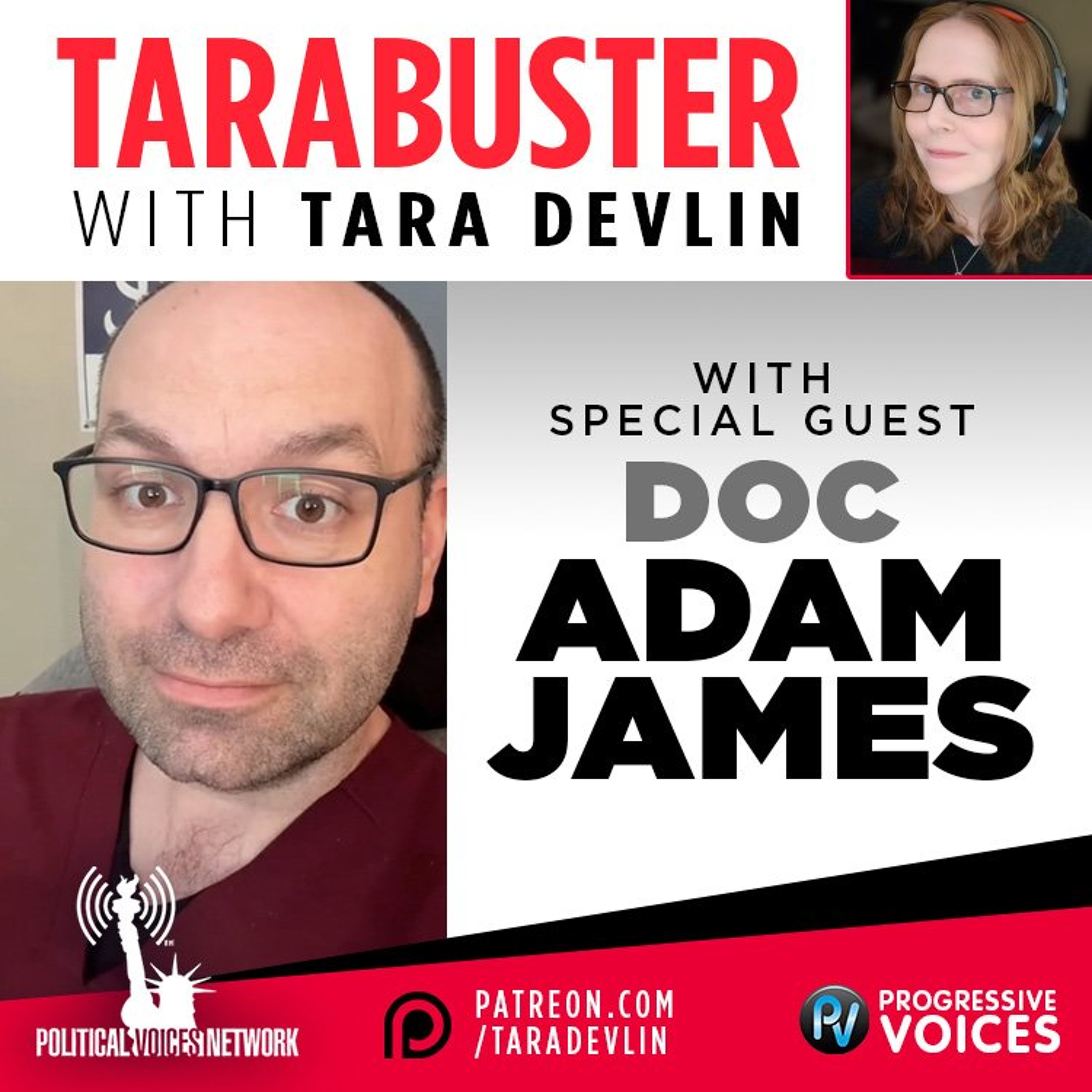 Tarabuster Fridays: Is MAGA a Mental Illness and a Moral Rot? (Featuring Dr. Adam James) episode artwork