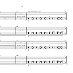 Four Pianos: after four bars by Rued Langgaard, composer* (2024)