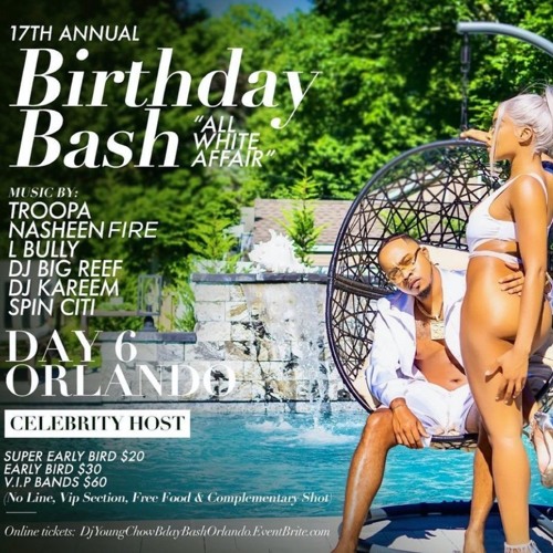 Dj Youngchow All White Pool Party 8.22.21