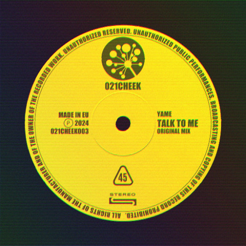FEINSTOFF PREMIERE: YAME - Talk To Me