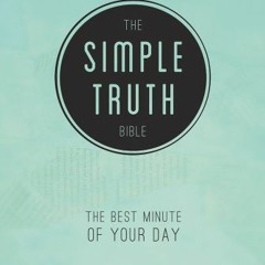 )| The Simple Truth Bible, The Best Minute of Your Day, 365 Daily Devotions for Students  )Textbook|