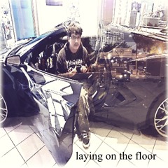 laying on the floor