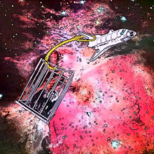 In Space Next to a Star