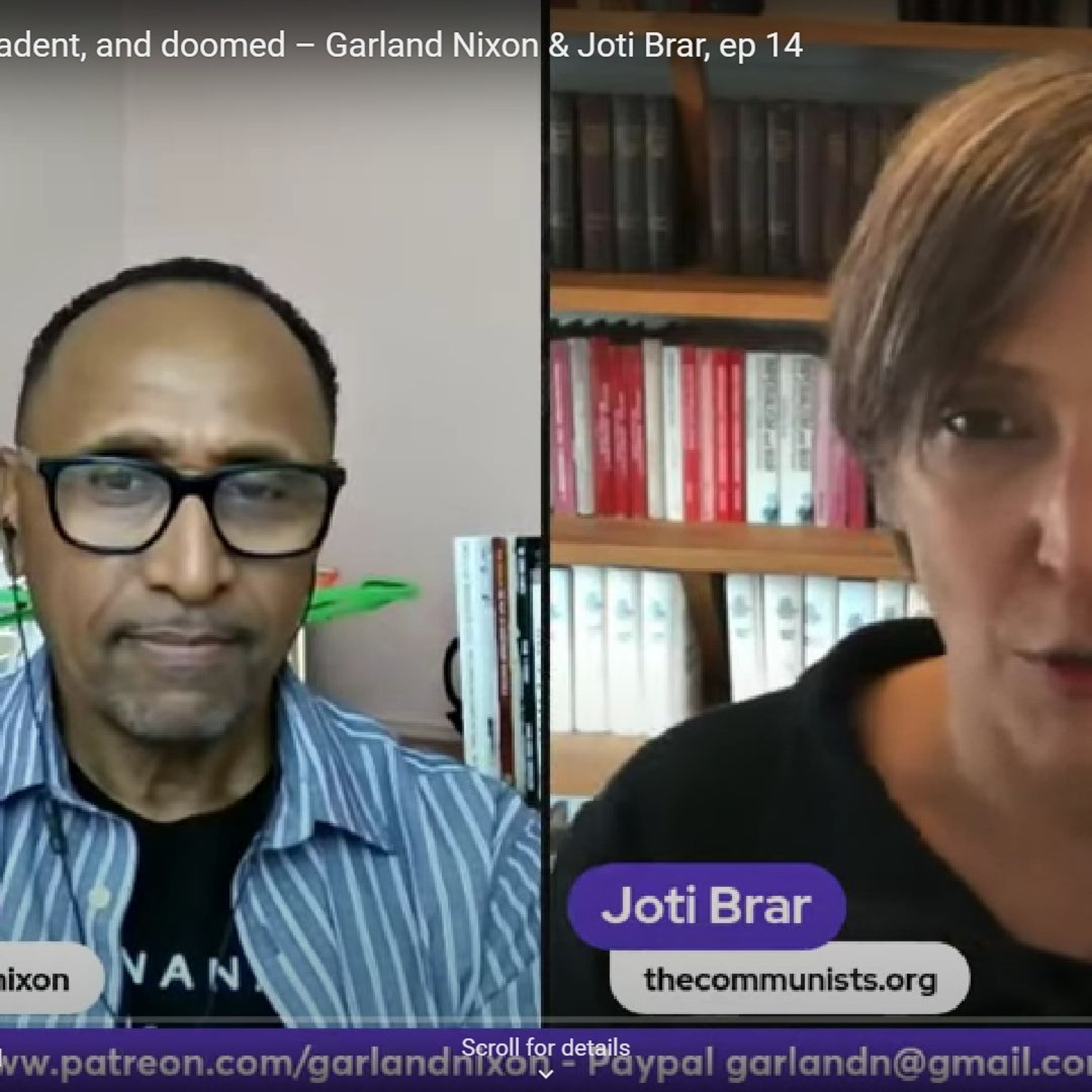 Imperialism parasitic decadent and doomed Garland Nixon and Joti Brar Ep14