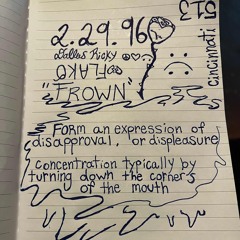 Frown.  Description of U