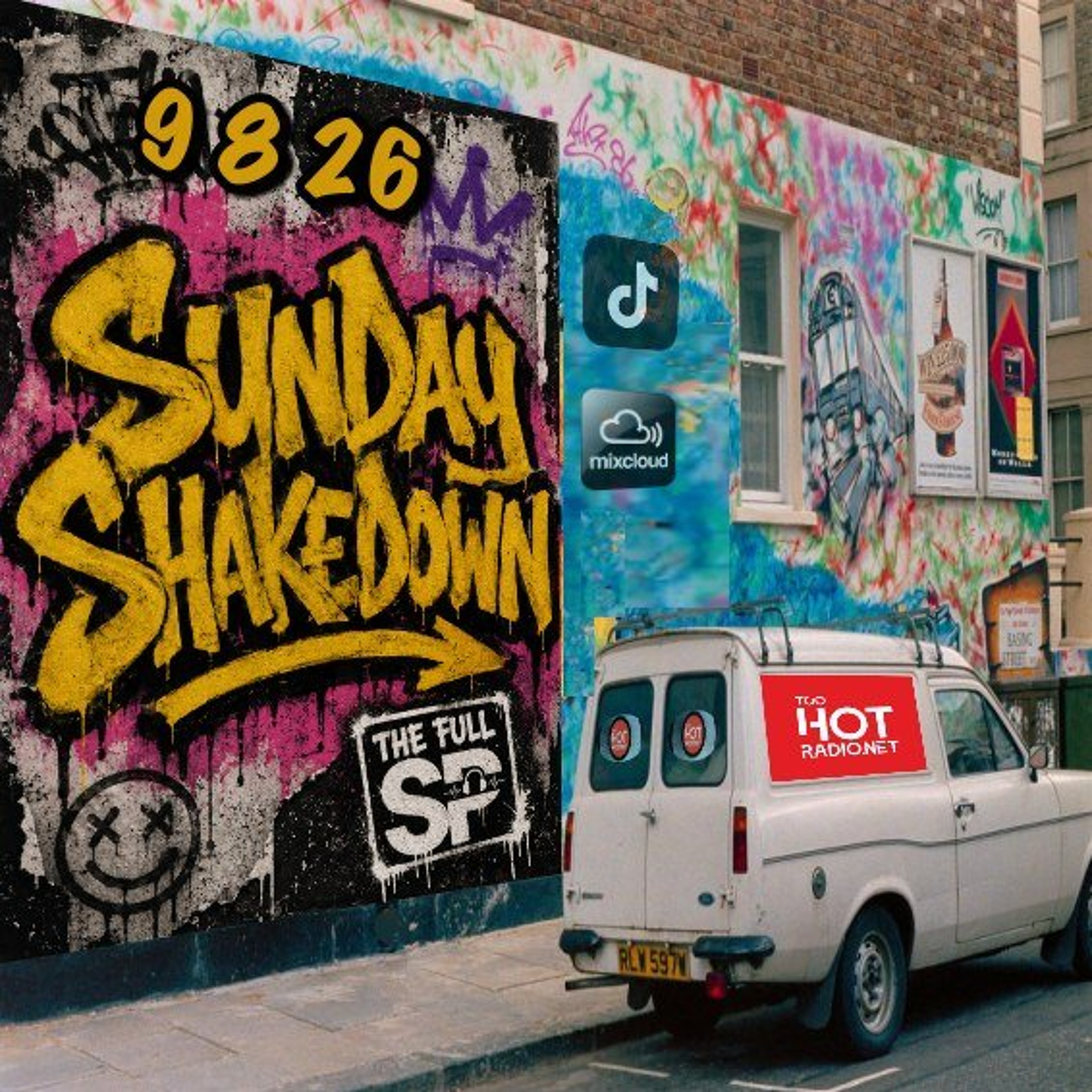 9th August 2026 Sunday Shakedown episode artwork