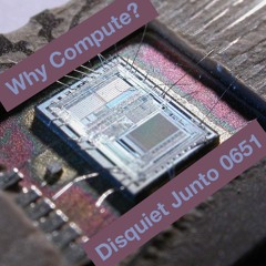Disquiet Junto Project 0651: Why Compute?