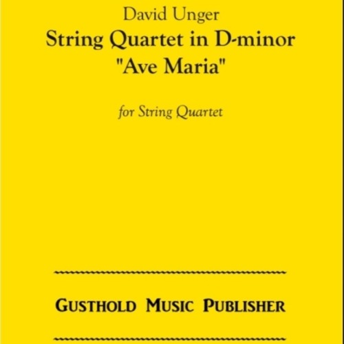 String quartet in d minor "Ave Maria" Op. 12 (complete)