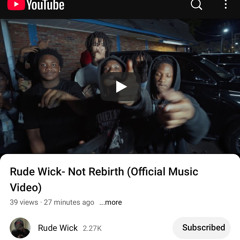 Not Rebirth // Rude Wick