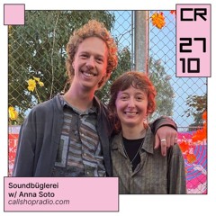 Soundbüglerei w/ Anna Soto 27.10.24