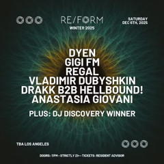 RE/FORM Winter 2025 DJ Contest: Vox Sinistra