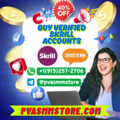 How to Buy Verified Skrill Accounts in 2025 With Crypto or Bank Transfers