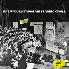bash your head against a brick wall