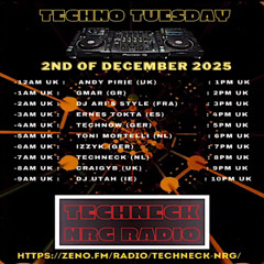 Techno Tuesday - Techneck NRG Radio 02.12.25