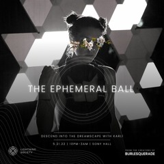 KARLÏ Live @ Sony Hall Theater, NY - The Ephemeral Ball Arrival DJ Set w/ Live Vocals