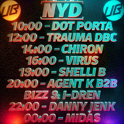The Codename: RCRDS Show on Underground Bass hosted by Chiron 1/1/25