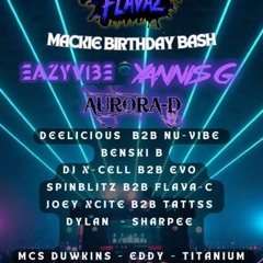 Yannis G MC Duwkins MC Titanium New Core order Hardcore Flavaz Blackpool 2025 may 10th sub bar