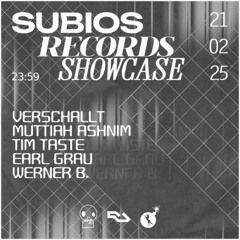Muttiah Ashnim @ Subios Records Showcase - Goethebunker, Essen