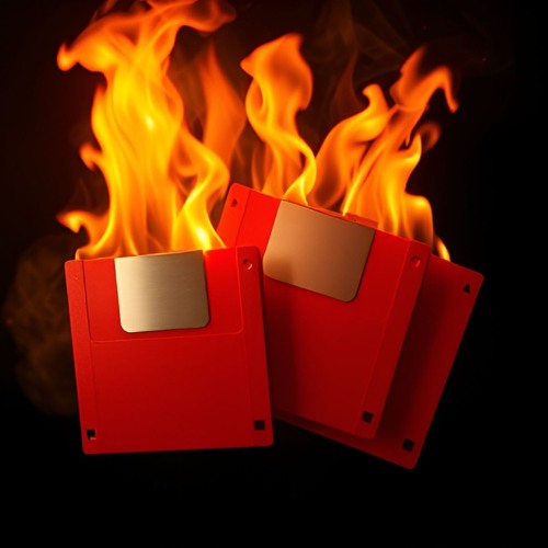 Red Fiery Disk
