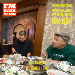 【Radio】2025/09/24 at.FM KOZA (76.1MHz) SMOOTH ROOM-Radio Edit- Vol.57 Live DJ mix By DJ Q.G.SMOOTH