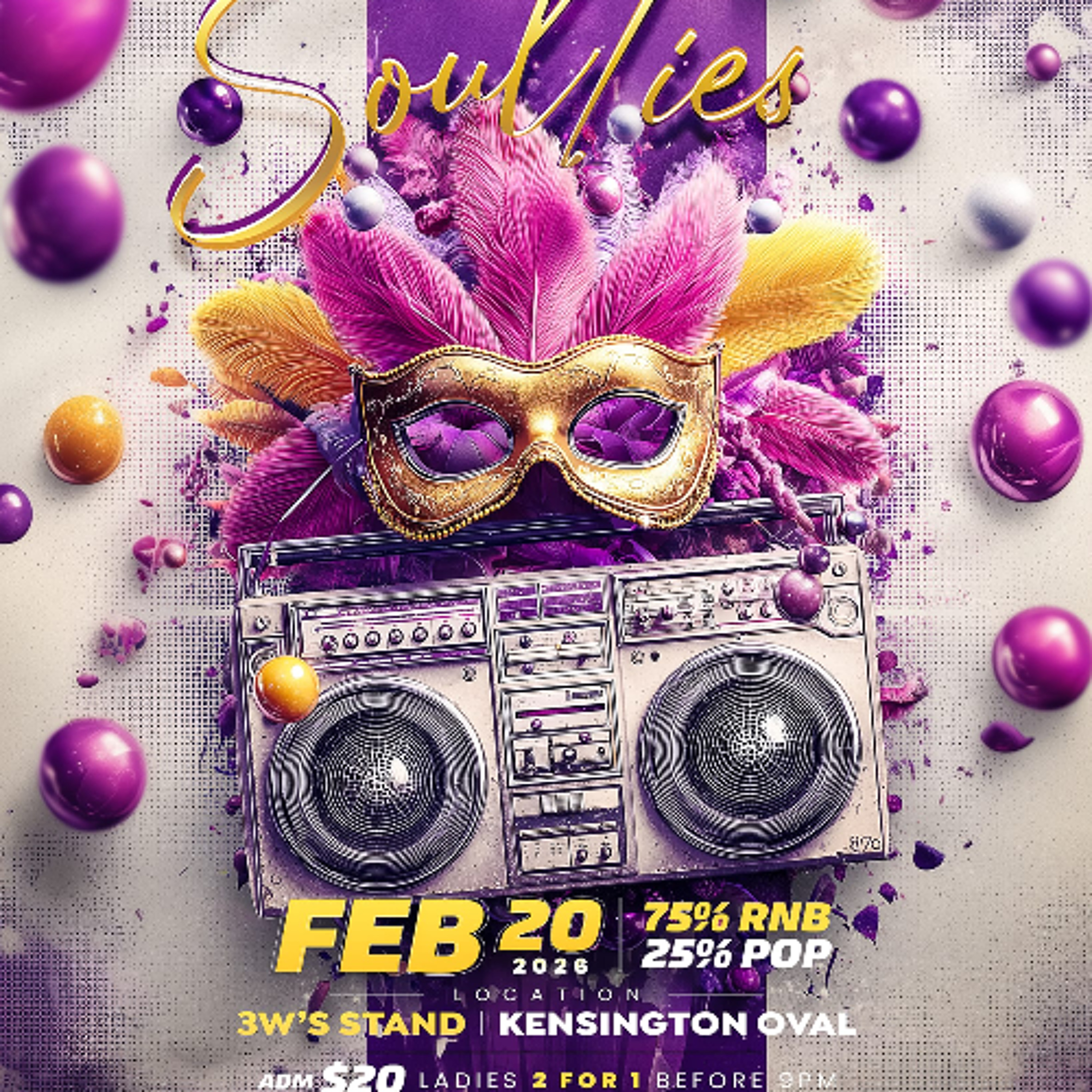 Soul Ties (Mardi Gras) (Feb 20th) (Live Audio) Ft Daddy Biggz