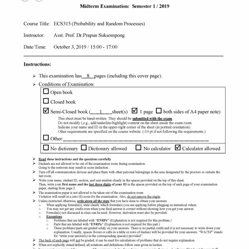 Probability Homework Solutions