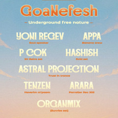 GoaNefesh opening set // 125~135 BPM