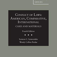 [ACCESS] EBOOK 📙 Conflict of Laws: American, Comparative, International, Cases and M