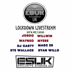 DJs Carty, WiLLO, Marc EB & Ste Wallace / MCs Myers, Jordo, Wayneo & Wilwin (ESUK Livestream)