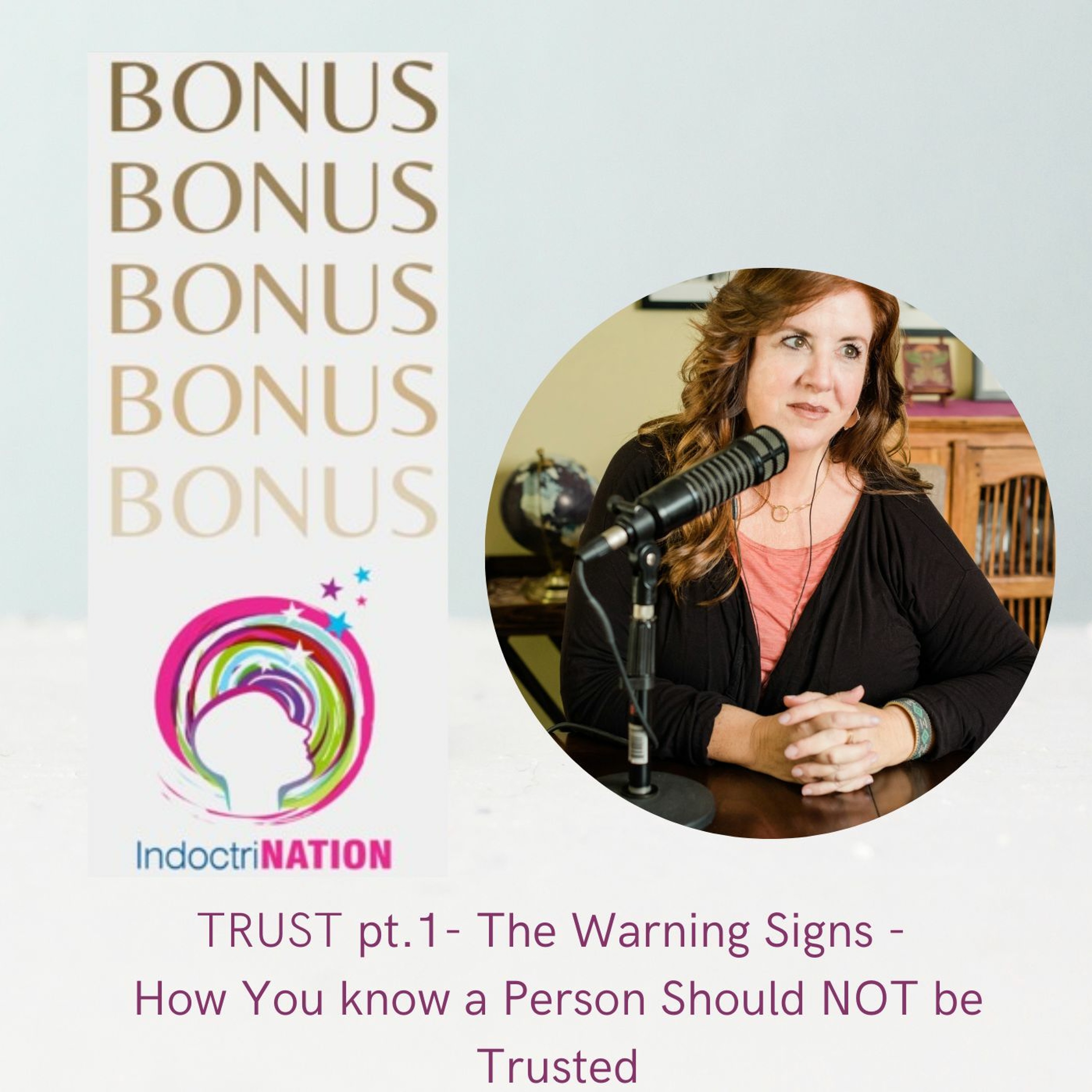 Trust pt.1 -The Warning Signs - How You know a Person Should NOT be Trusted Trust pt.1 -The Warning Signs - How You know a Person Should NOT be Trusted