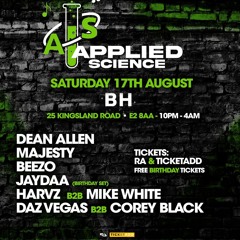 Applied science 17th August  promo mix by @DeanAllen_music