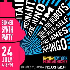Live at NYMS Summer Synth Party 2021