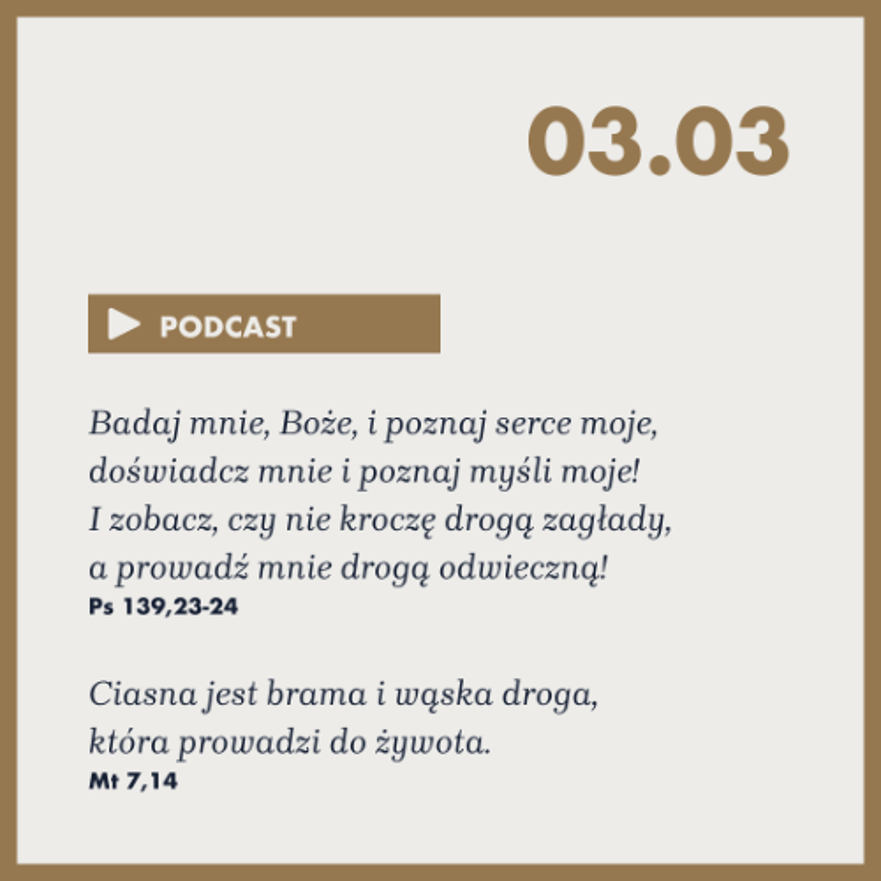 Poranek ze Słowem na 3 marca 2025 episode artwork
