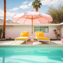 poolside convo about your summer.