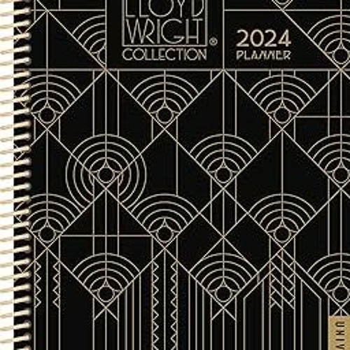 Stream PDF/ READ Frank Lloyd Wright 12Month 2024 Planner Calendar by