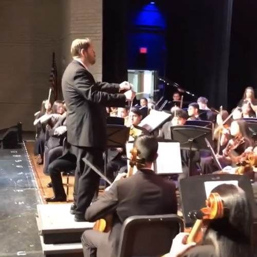 Somebody come get her orchestra looped 3x