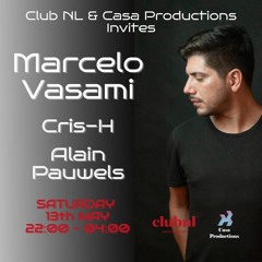 Alain Pauwels Set For 'Invites Marcelo Vasami' @ Club NL Amsterdam - 13th May 2023