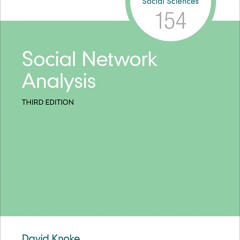 get⚡[PDF]❤ Social Network Analysis (Quantitative Applications in the Social Scie