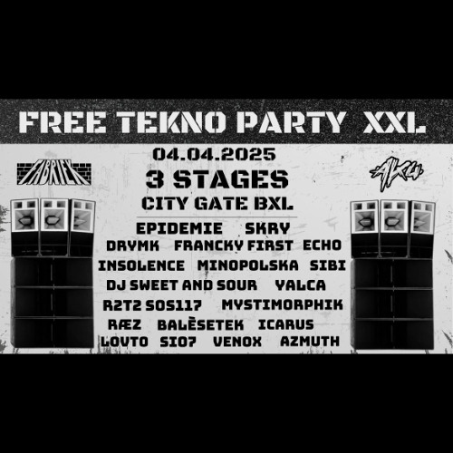 @LaFabriek (Tekno XXL Edition) Aku Soundsystem // Acid to Acid core // 4th of April 2025