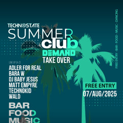 Wald live @ Demand Summer Club 2025