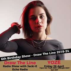 #306 Draw The Line Radio Show 26-04-2024 with guest mix in 2nd hr by Yozé