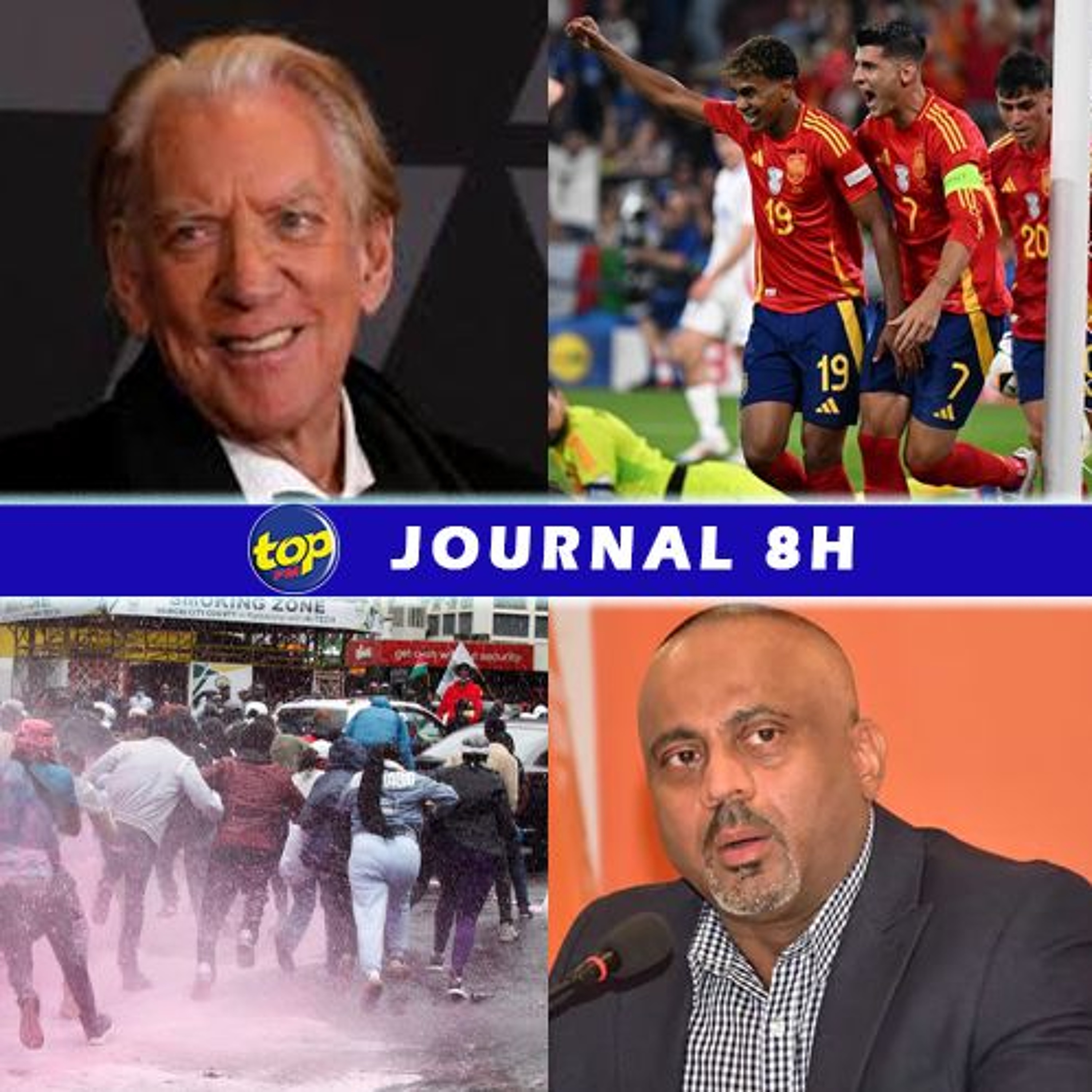 Le journal de 8H de ce vendredi 21 juin 2024