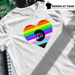 MTA Pride Heart colorful shirt